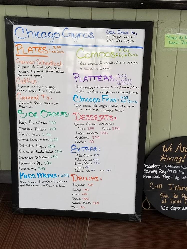 Chicago Gyros Menu image 3